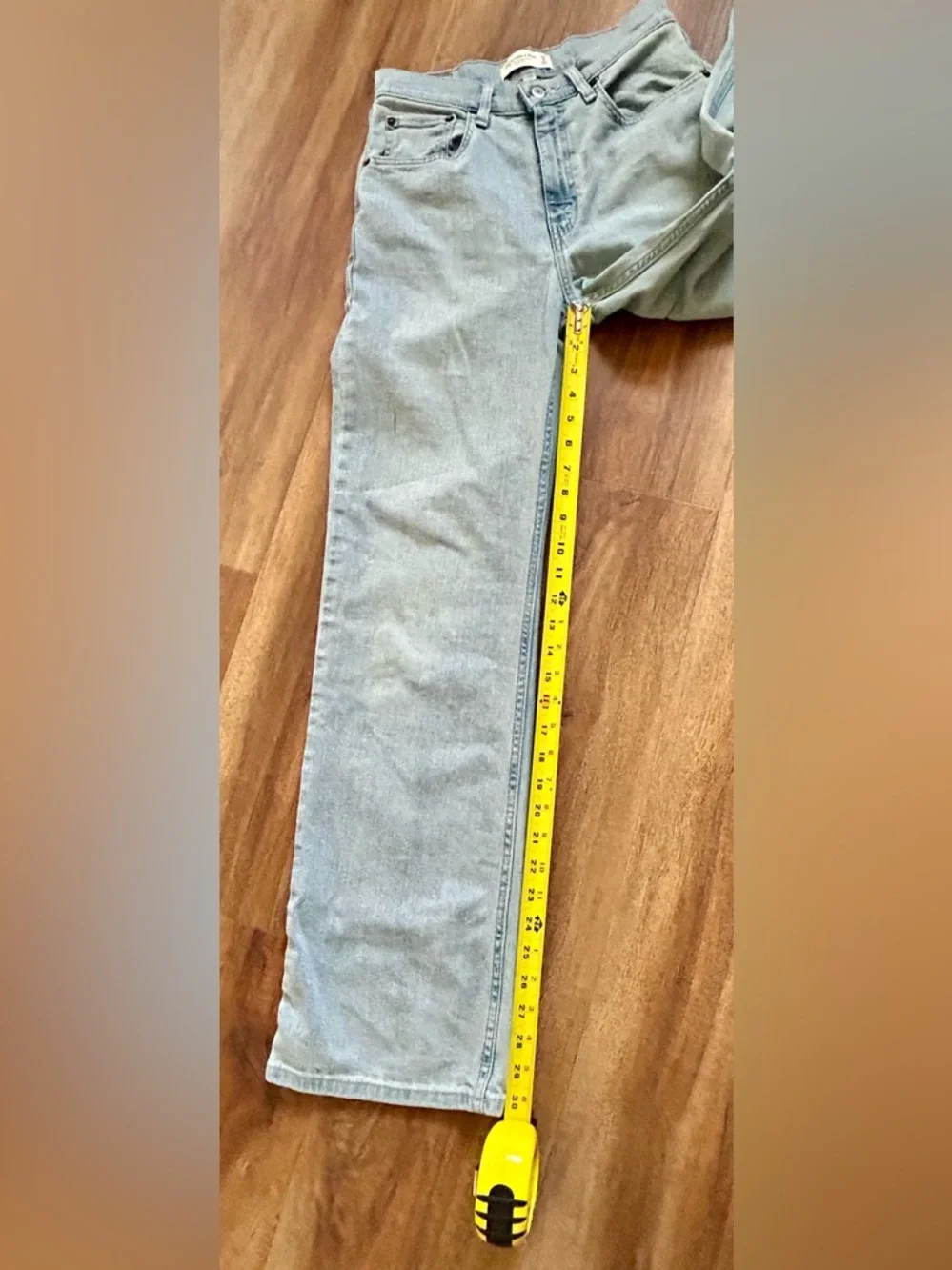 Abercrombie & Fitch curve love the 90’s relaxed high rise jeans size 26 (tag 25) - Picture 7 of 8